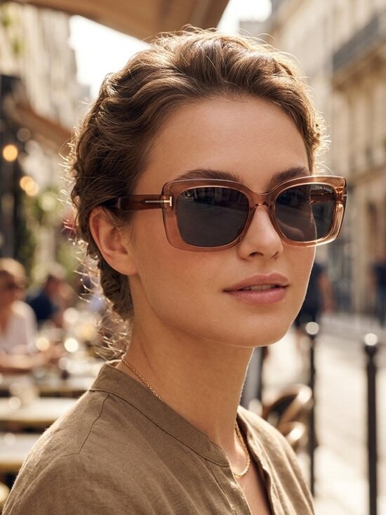 Tom Ford Accessories - TOM FORD TF1170-K 48F DARK BROWN AUTHENTIC SUNGLASSES